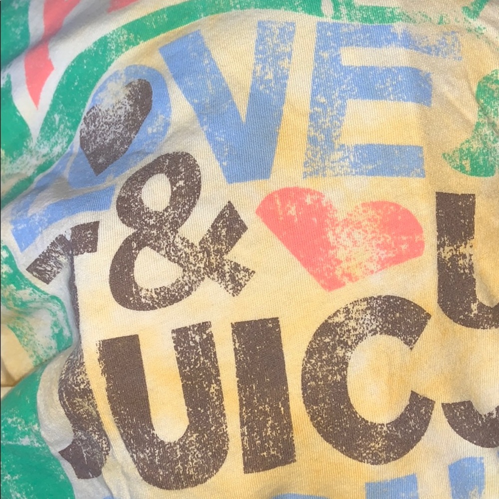 Original Juicy Couture Tie Dye T-Shirt - Picture 3 of 3